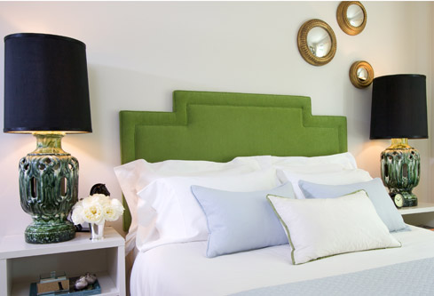 dressed up vintage lamps